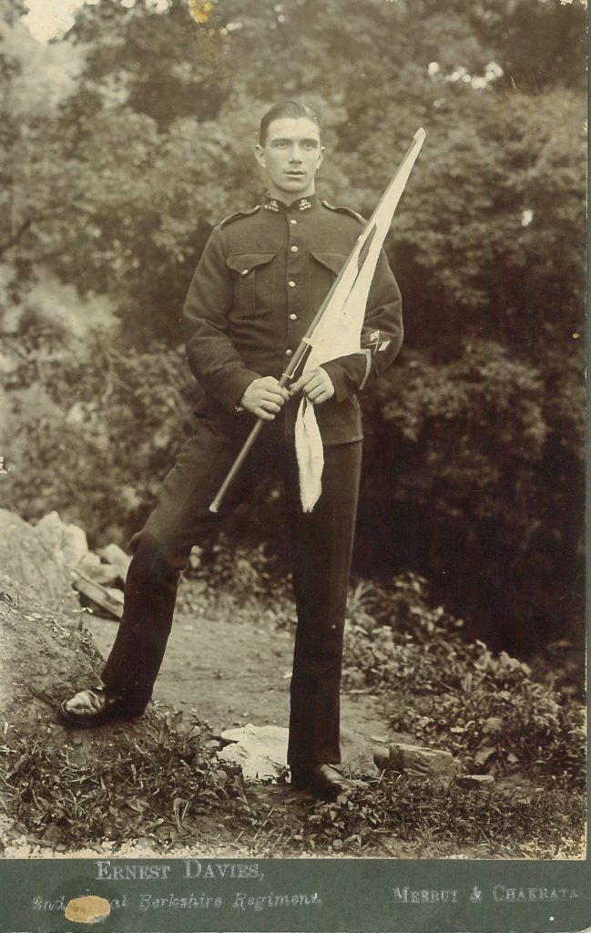 Ernest Davies, 2nd Royal Berkshire Regiment